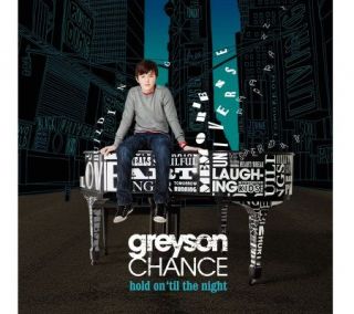Greyson Chance Hold On Til The Night 10 Track CD with Bonus DVD