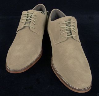 Mens Cole Haan Air Colton Oxford Milkshake Suede Shoes Size 7 M New in