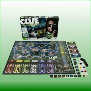 Clue Secrets Spies Game New in The Box