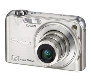 Casio Exilim EXZ1200 12.1MP Digital Camera   Silvertone —