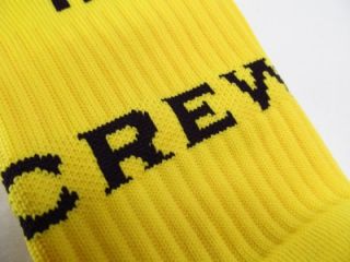 Adidas MLS Extreme Cushion Soccer Socks Columbus Crew Yellow Kit