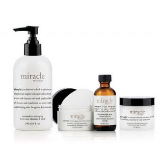 philosophy miracle worker miraculous anti aging essentials 3 piece kit 