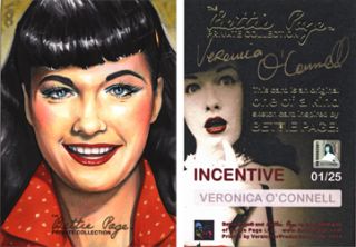  Private Collection Dealer Incentive Sketch Card Veronica OConnell