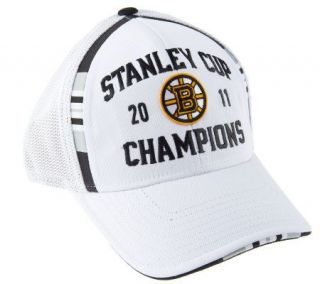2011 StanleyCup Champions Boston Bruins Locker Room Cap —