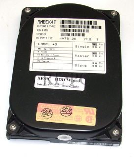 vintage conner cp30174e 170 mb 3 5 ide hard drive used overview drive