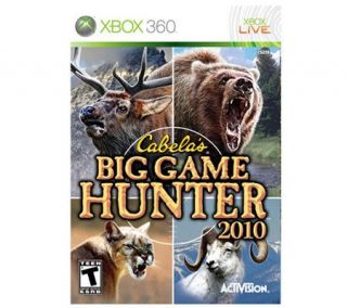 Cabelas Big Game Hunter 2010   Xbox 360 —