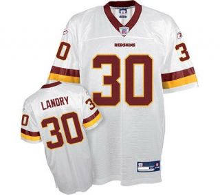 NFL Washington Redskins LaRon Landry Replica Whte Jersey   A154693