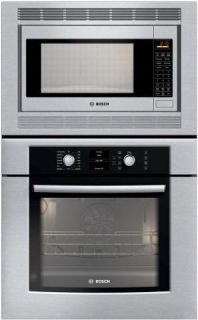 BOSCH HBL5750UC 30 STAINLESS STEEL MICROWAVE COMBINATION WALL OVEN