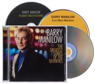 Barry Manilow Greatest Songs of the 70s Dual Disc w/5 Track Bonus CD 
