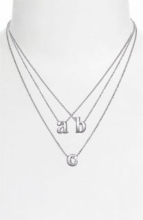 Alex Woo Little Letters Pendant Necklace