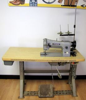 CONSEW 206RB 3 206RB3 COMMERCIAL INDUSTRIAL SEWING MACHINE w/ CONSOLE