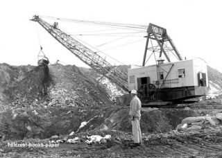 Edna Coal Company Strpping Mine Dragline Oak Creek Co