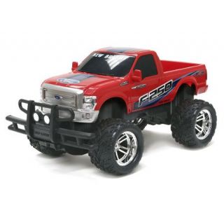 New Bright 116 R/C Ford F 250 Super Duty Truck  Red —