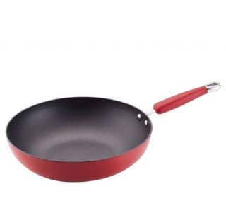 KitchenAid 12/4.5 Qt Open Stir Fry Pan   Red —