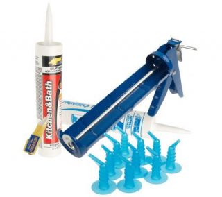 Caulk Helper 13 Piece Caulking Kit w/Caulk Gun —