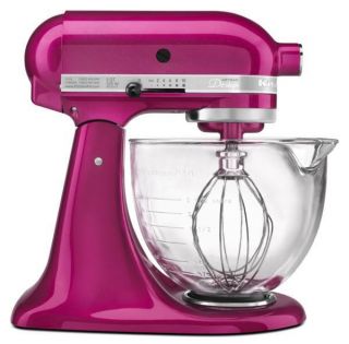 KitchenAid 5 qt Tilt Head Stand Mixer Raspberry Ice Cook for the Cure