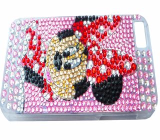 For Apple iPhone 5 Minnie Mouse Disney Bling Rhinestone Diamante Case