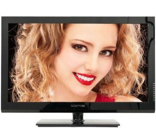 Sceptre 32 Diag. LED HDTV with Built in DVD Player —