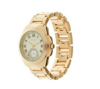 Gossip Bold Metal Bracelet Watch with Sub Dial   J268772