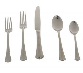 RSVP 18/10 Stainless 91 Piece Service for 12 Flatware Set —