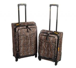 Lucas 26 and 20 Expandable Spinner Luggage Set with Tote —