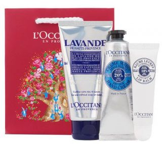 LOccitane Handbag Pick Me Ups Trio with Gift Bag —