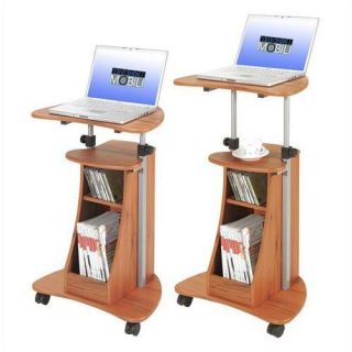 Laptop Cart Table Desk Podium Woograin Color