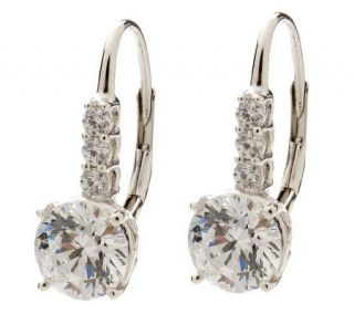 Epiphany Diamonique 3.15 ct tw Lever Back Earrings —