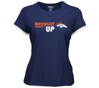 NFL Denver Broncos Womens Brought Up T Shirt —