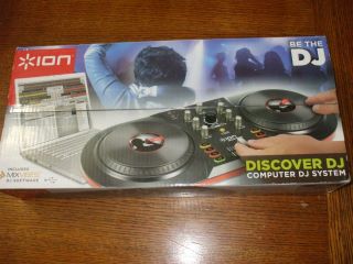 DJ SYSTEM ION DISCOVER COMPUTER DJ SYSTEM INCLUDES MIX VIVES DJ