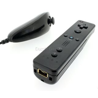  Remote Wiimote and Nunchuck Controller Set for Nintendo Wii