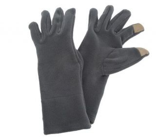 Slim Fit Microfleece Touch Screen Gloves by HotHeadz —