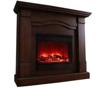 Frisco Freestanding Vent Free Electric Fireplace —