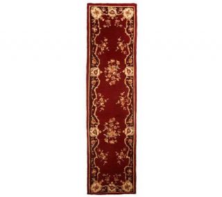 Royal Palace 26X10 Floral Blossom Handmade Wool —
