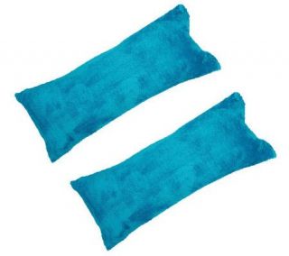 Set of 2 Posh Body Pillows in Fashion Colors —