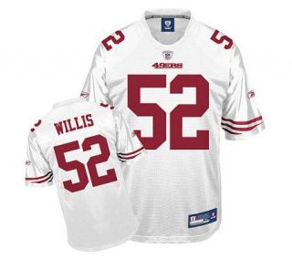 NFL San Francisco 49ers Patrick Willis ReplicaWhite Jersey —