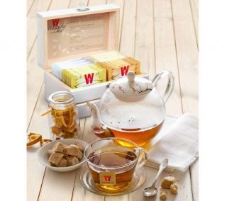 Wissotzky Tea Mini Magic Tea Chest with 32 Assorted Teas —