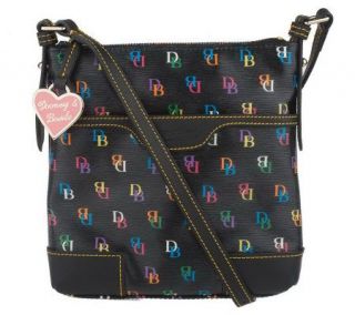 Dooney & Bourke It Letter Carrier Bag w/ Adjustable Shoulder Strap