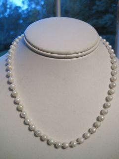 Single Strand Cultured Pearls 14K Clasp