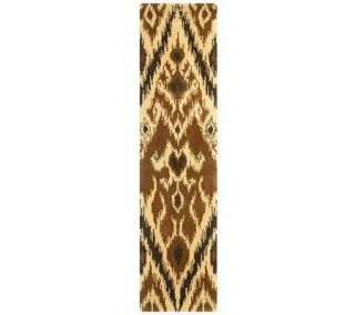 Safavieh Capri Collection Ikat 23 x 9 Wool and Viscose Rug —