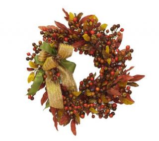 20 Berry Wreath by Valerie