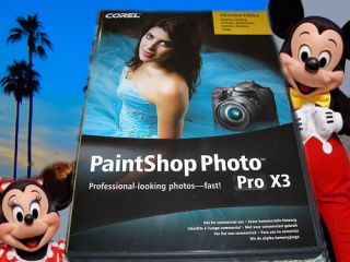 Brand New Corel Paintshop Photo Pro x3 Retail Package