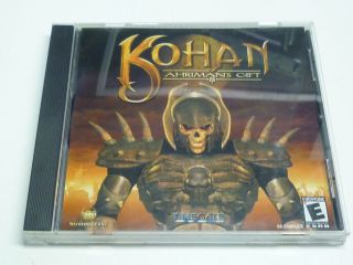 Kohan Ahrimans Gift PC Game Software CD ROM 627006505652