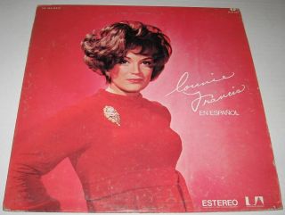 Connie Francis En Español Mexican LP in Spanish