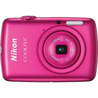 Nikon Coolpix S01 10 MP Megapixel Digital Camera Pink 0018208131808