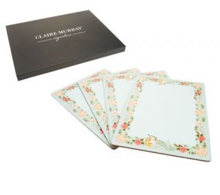 Claire Murray Set of 4 By the Sea Placemat Set —