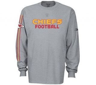 NFL Kansas City Chiefs Orbital Sideline Long Sleeve T Shirt — 