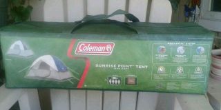 New Coleman Sunrise Point Tent 10 x 8 Sleeps 5