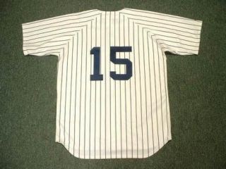 Thurman Munson Yankees 1977 Cooperstown Jersey LRG
