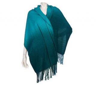 Layers by Lizden Ombre Wrap with Beaded Trim —